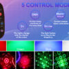 5 eye 3in1 Beam Pattern Disco DJ Dance Party Light