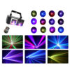 Starry and Scanning Laser Dance Party Light