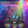 5 eye 3in1 Beam Pattern Disco DJ Dance Party Light