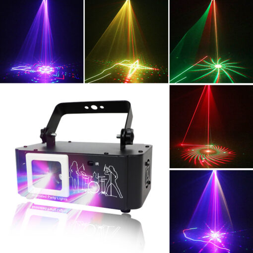 Starry and Scanning Laser Dance Party Light