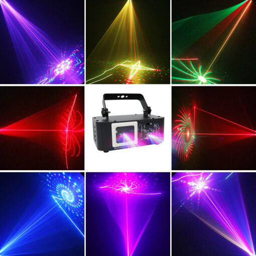 Starry and Scanning Laser Dance Party Light