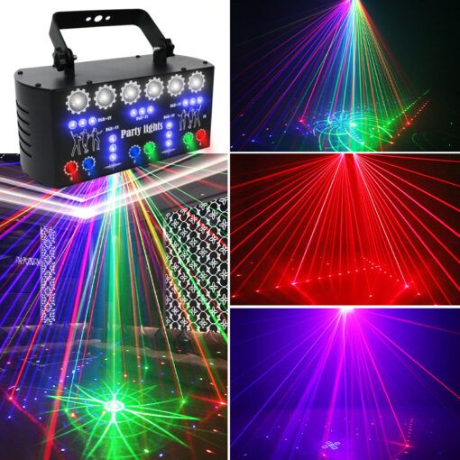 Unleash Your Inner DJ with Our 27 Eye 3-in-1 Disco Dance Party Light!