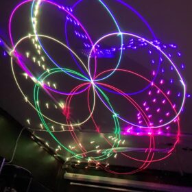 Flashback Events Dance Party Lights DJ Light Animated Laser Party Light Full-Color laser light photo review