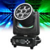 7x40W RGBW 4in1 LED Mini Bee Eye Zoom Wash Moving Head Light