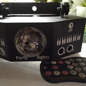 FLASHBACK EVENTS 3 in 1 DISCO BALL PARTY LIGHT 7 EYES photo review