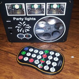 Flashback Events Party Lights Disco Dance DJ Lights 3IN1 Party light,LED Strobe,RGB LED Projection and Red/Green Laser patterns photo review