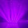 7x40W RGBW 4in1 LED Mini Bee Eye Zoom Wash Moving Head Light