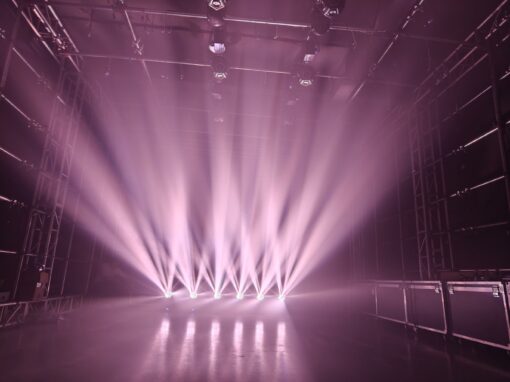 7x40W RGBW 4in1 LED Mini Bee Eye Zoom Wash Moving Head Light