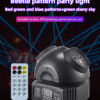 Flashback Events DJ Lights 30W Beetle Baby Laser Party Lights 360 Degree Rotating Moving head Stage Light with Remote DMX control for Bars Clubs KTV Festivals Christmas Halloween Birthday House Rave Parties