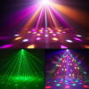 Flashback Events DJ Lights 36W Beetle Baby Rich Magic Disco Ball Party Lights 360 Degree Rotating Moving head Remote DMX control for Bars Clubs Christmas Halloween Birthday House Rave Parties