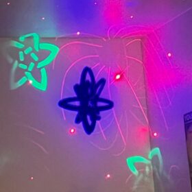 Flashback Events Party Lights Disco Dance DJ Lights 3IN1 Party light,LED Strobe,RGB LED Projection and Red/Green Laser patterns photo review