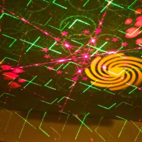 Flashback Events Party Lights Disco Dance DJ Lights 3IN1 Party light,LED Strobe,RGB LED Projection and Red/Green Laser patterns photo review