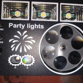 Flashback Events Party Lights Disco Dance DJ Lights 3IN1 Party light,LED Strobe,RGB LED Projection and Red/Green Laser patterns photo review