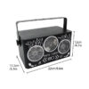 Dance Party Lights Colorful Kaleidoscope Pattern Party Light