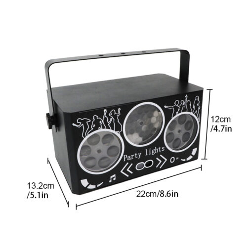 Dance Party Lights Colorful Kaleidoscope Pattern Party Light