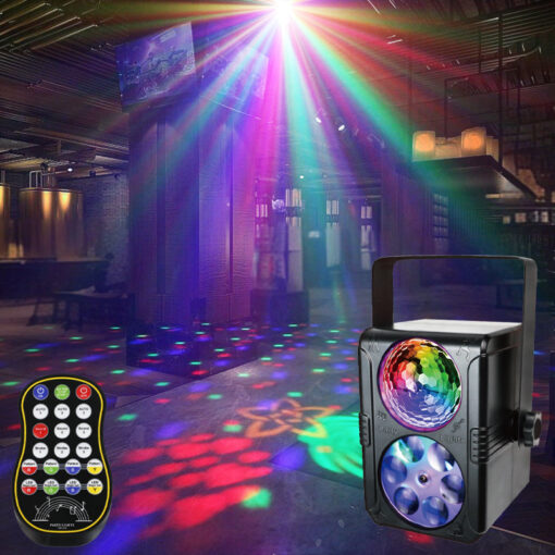 Dance Party Lights Honeycomb Pattern and Magic Disco Ball Party Light