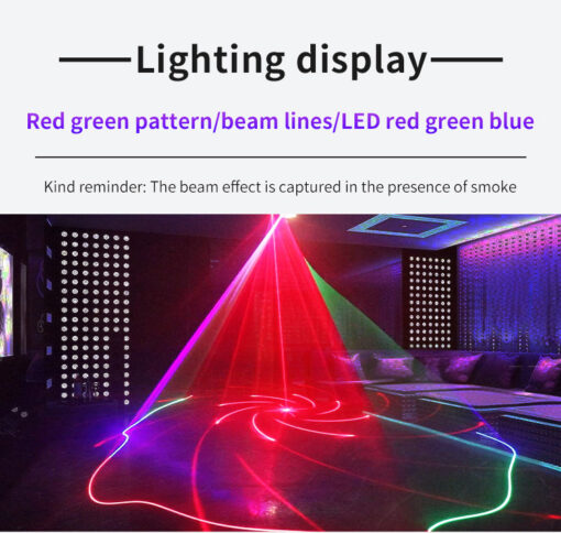 Light Up Your Party: The Multi-Effect Laser Wonder