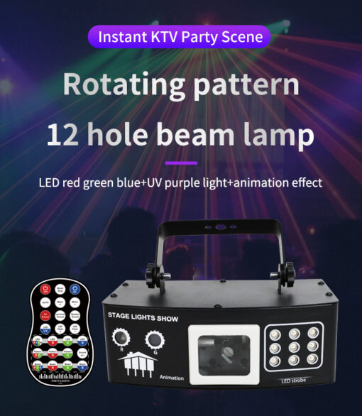Light Up Your Party: The Multi-Effect Laser Wonder