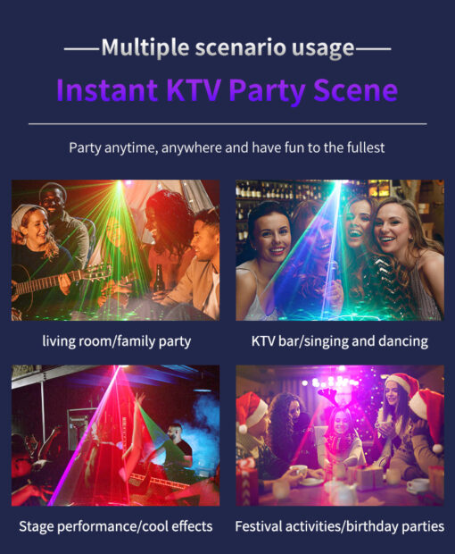 Light Up Your Party: The Multi-Effect Laser Wonder