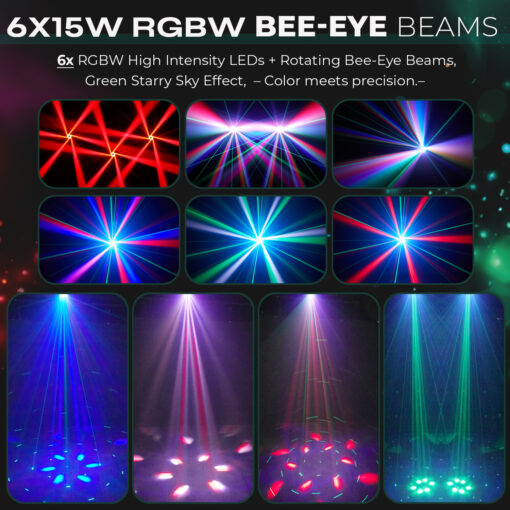 6x15 bee eye DJ Moving Head Light