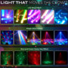 6 arm dj light