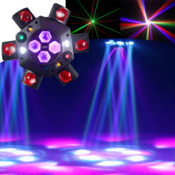 DJ Party Light 150W Six Arms Beam Bee Eye Moving Head King Kong DJ Light
