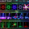 DJ Party Light 150W Six Arms Beam Bee Eye Moving Head King Kong DJ Light