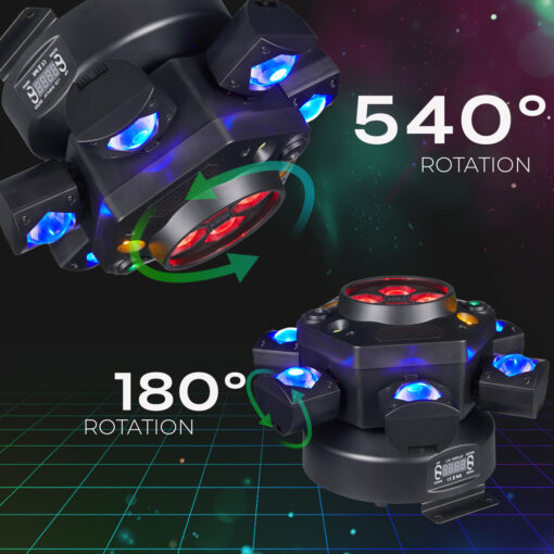 DJ Party Light 150W Six Arms Beam Bee Eye Moving Head King Kong DJ Light