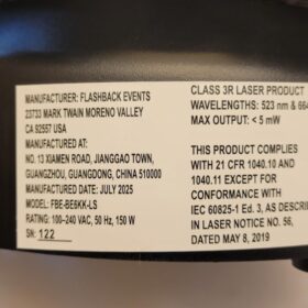 DJ Party Light 150W Six Arms Beam Bee Eye with LED Halo Light Strip Moving Head King Kong DJ Light photo review