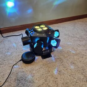 DJ Party Light 150W Six Arms Beam Bee Eye Moving Head King Kong DJ Light photo review
