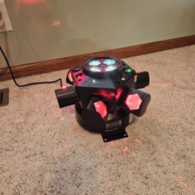 DJ Party Light 150W Six Arms Beam Bee Eye Moving Head King Kong DJ Light photo review