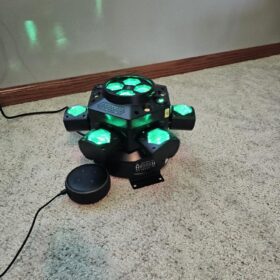 DJ Party Light 150W Six Arms Beam Bee Eye Moving Head King Kong DJ Light photo review