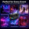 Fog Machine 500W 2000CFM with RGB LED Lights