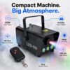 Fog Machine 500W 2000CFM with RGB LED Lights
